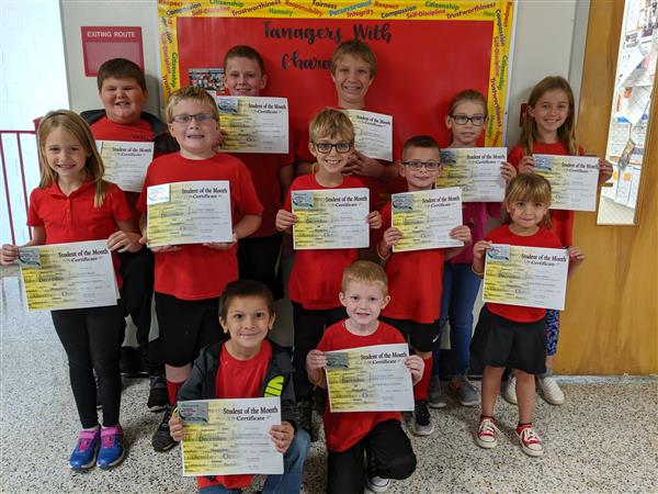 students of the month